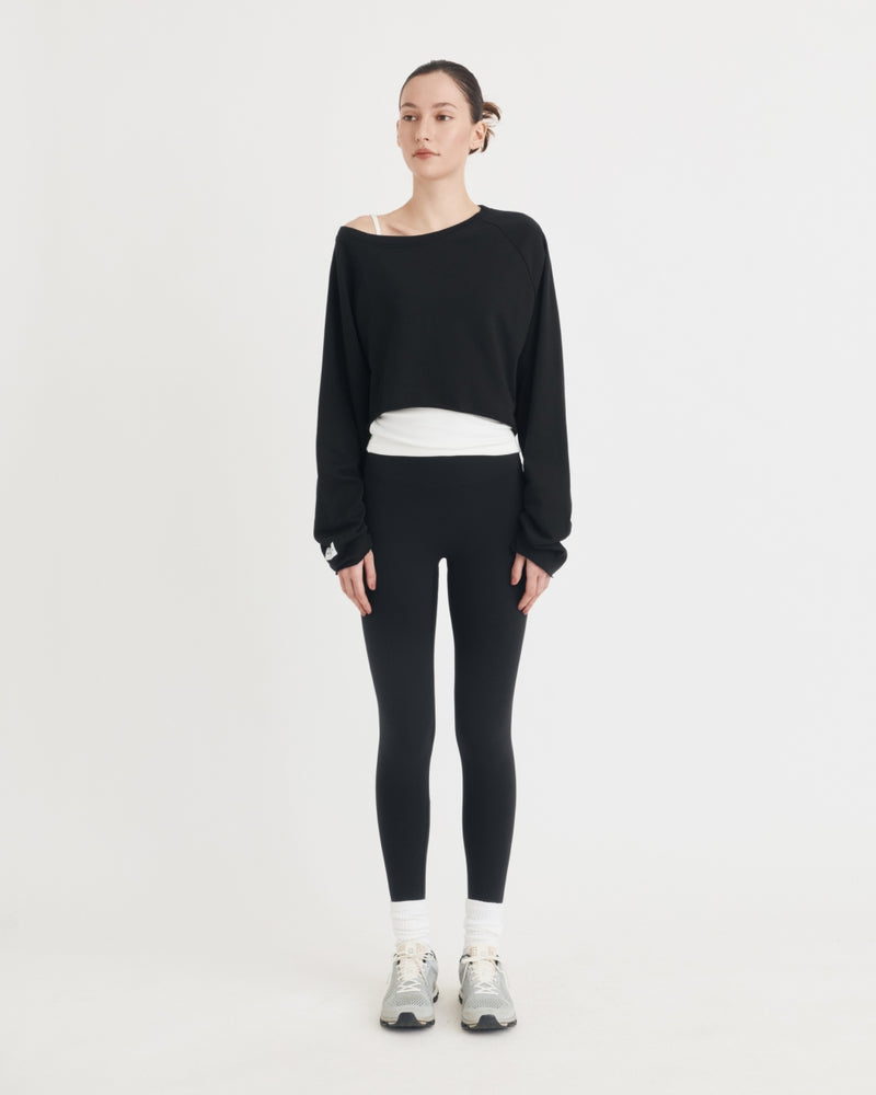 ヨガ・ピラティス NYLORA LILY TOP BLACK SIMONE TOP BLACK – NYLORA