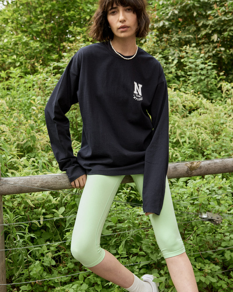 LEA HIGH COMFORT LEGGINGS LIGHT GREEN
