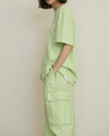 ALINA PANTS LIGHT GREEN