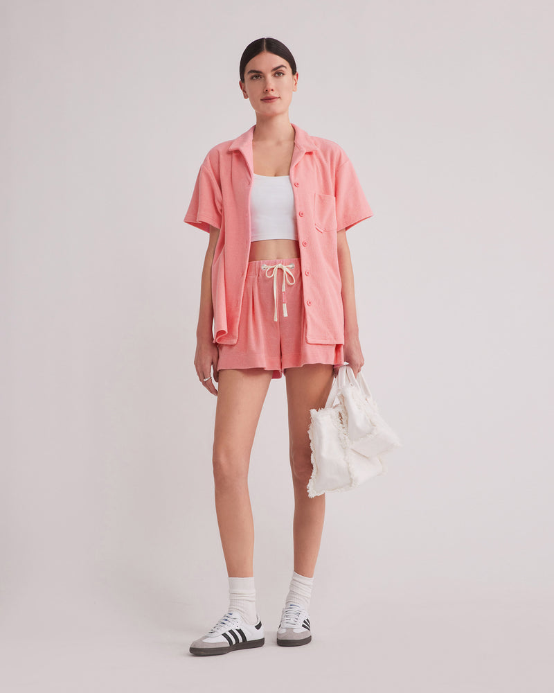 EMMA TERRY SHORTS ROSÉ PINK