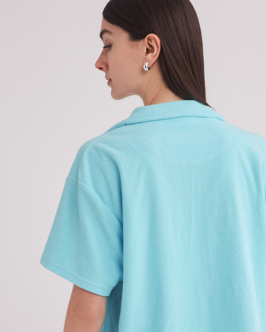 COBB SHIRT AQUA BLUE