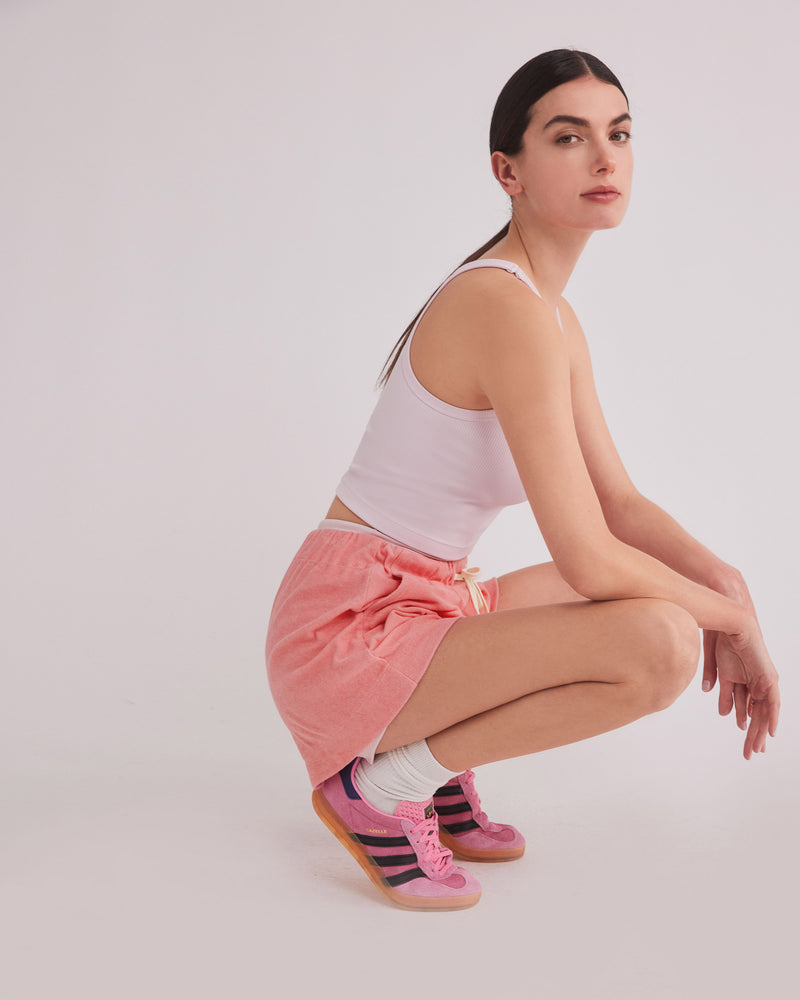 EMMA TERRY SHORTS ROSÉ PINK