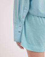 BENNETT SHIRT AQUA BLUE