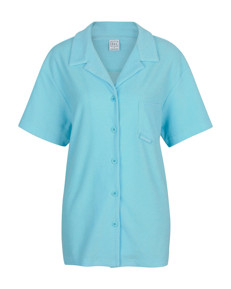 COBB SHIRT AQUA BLUE