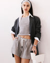 EMMA TERRY SHORTS HTR. GREY