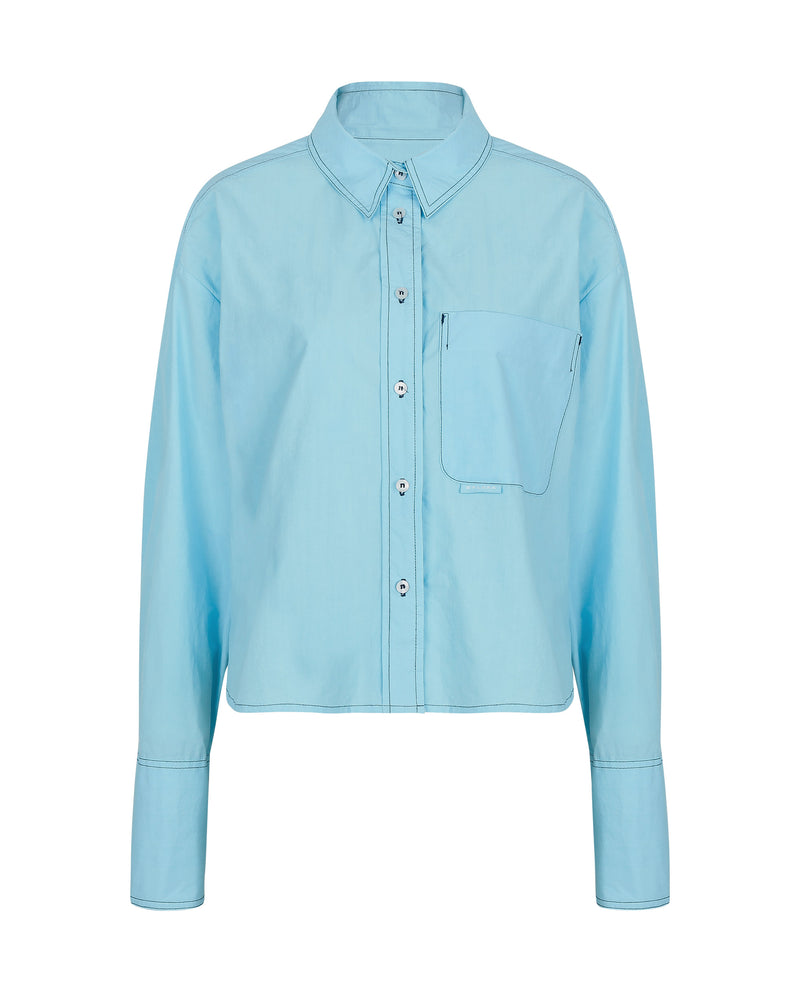 BENNETT SHIRT AQUA BLUE