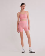 FARRAH BIKER SHORTS ROSÉ PINK