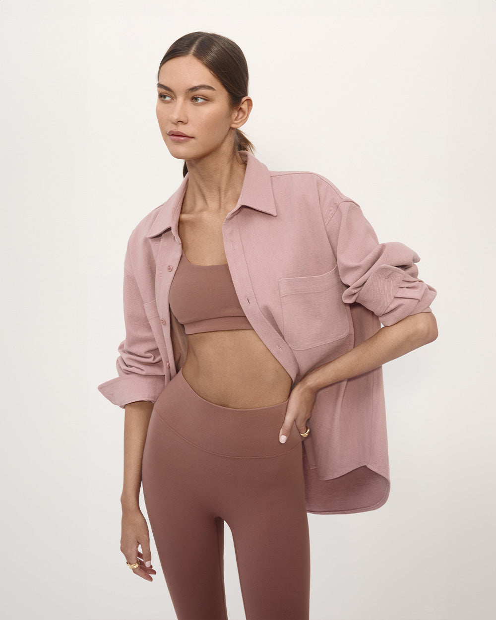 DANNY SHIRT DUSTY PINK