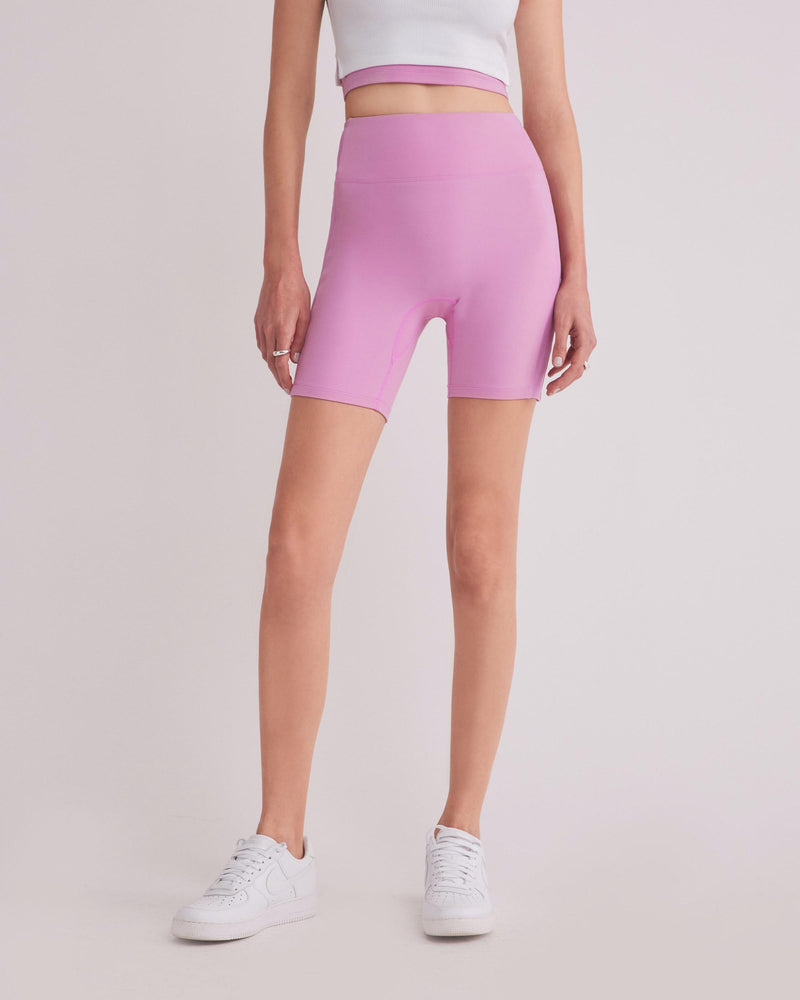 FARRAH BIKER SHORTS BUBBLE GUM PINK