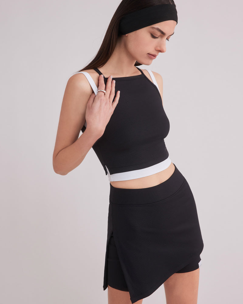 DELPHINE SKORT BLACK