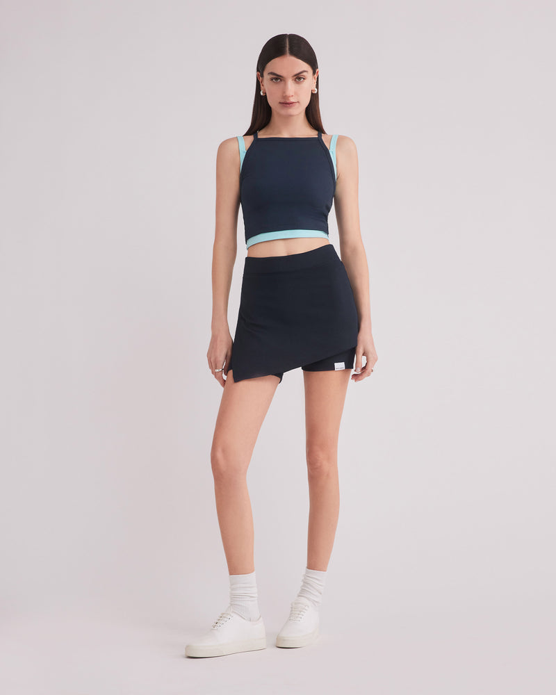 DELPHINE SKORT ROYAL BLUE