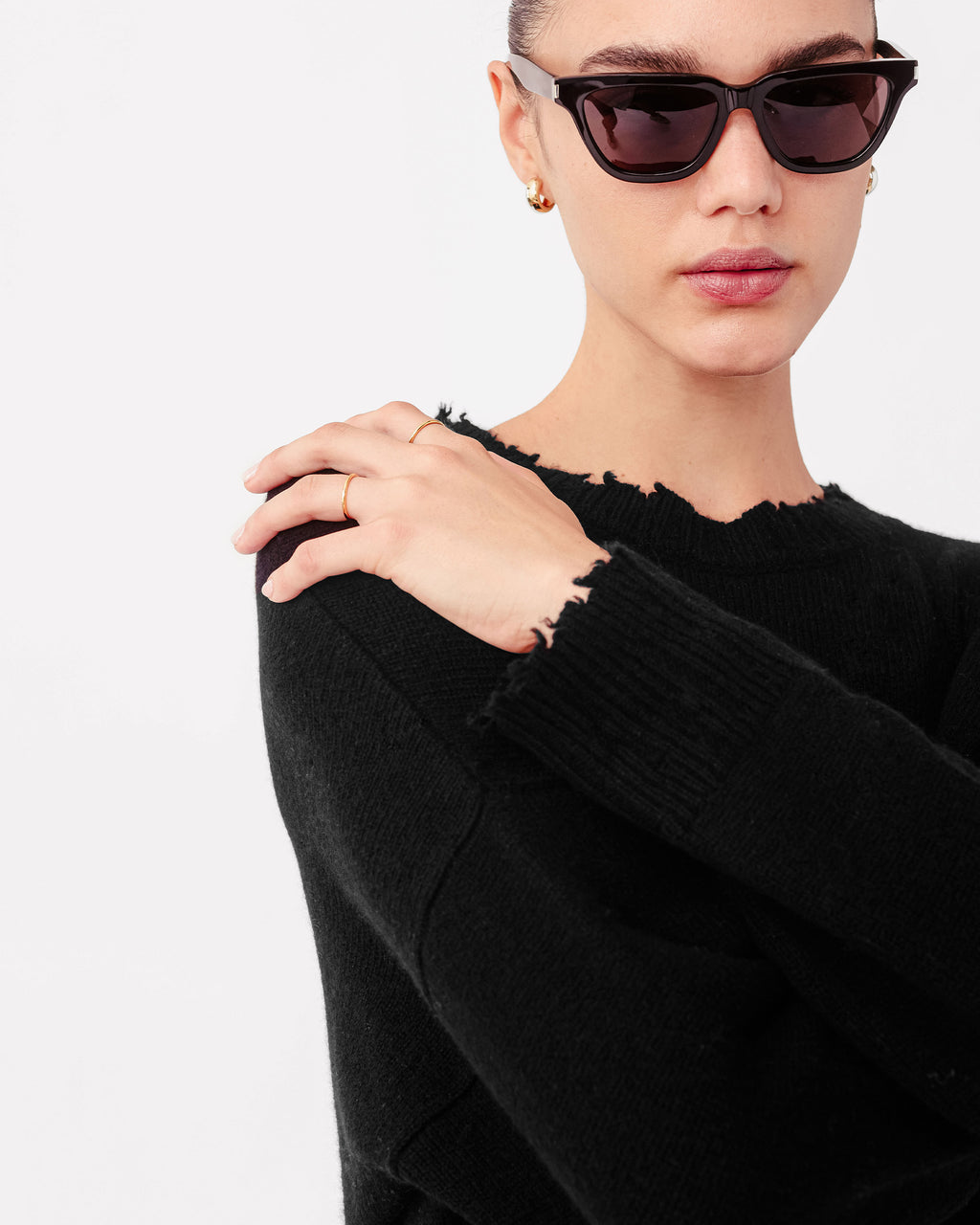 MILO SWEATER in BLACK