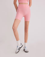 FARRAH BIKER SHORTS ROSÉ PINK