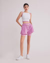 FARRAH BIKER SHORTS BUBBLE GUM PINK