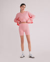 FARRAH BIKER SHORTS ROSÉ PINK