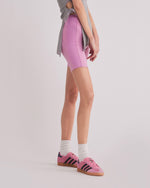 FARRAH BIKER SHORTS BUBBLE GUM PINK