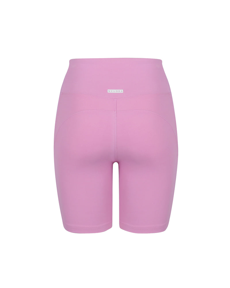 FARRAH BIKER SHORTS BUBBLE GUM PINK