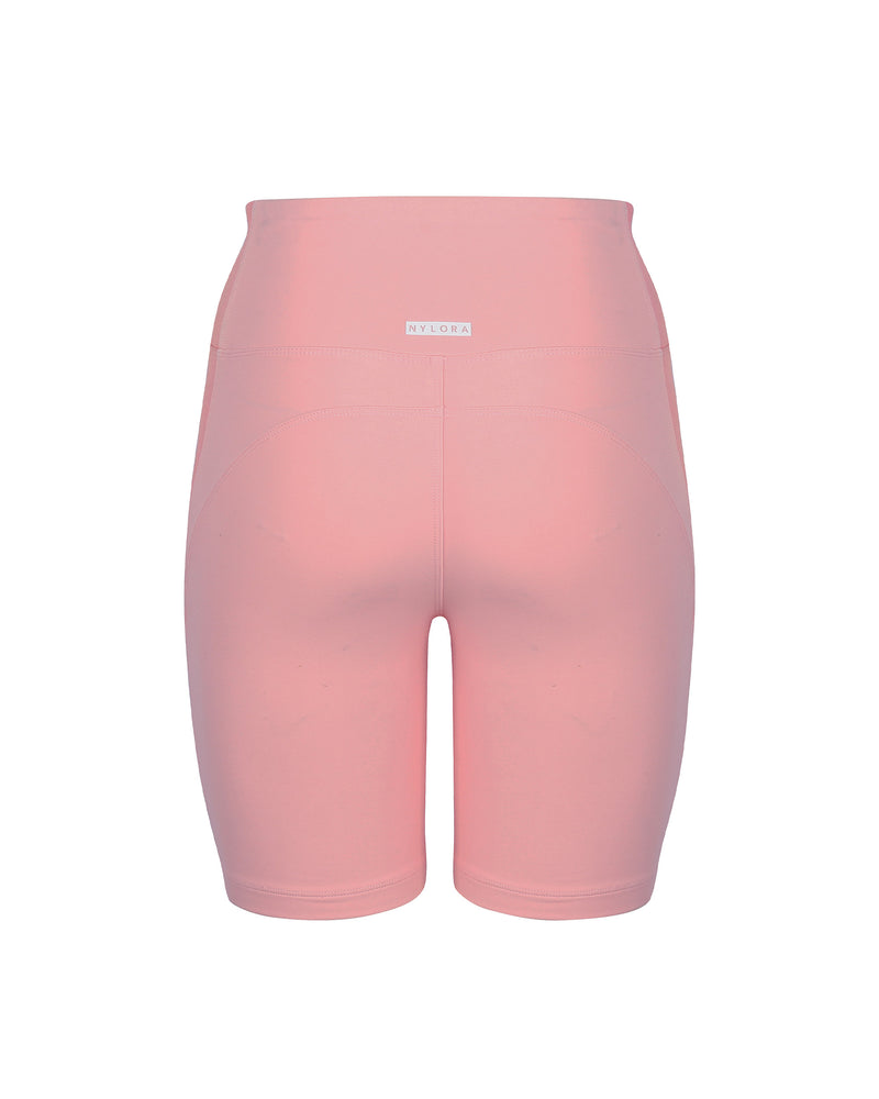 FARRAH BIKER SHORTS ROSÉ PINK