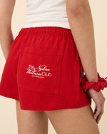 CATHY SHORTS RED