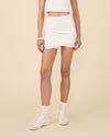 DELPHINE SKORT OFF WHITE