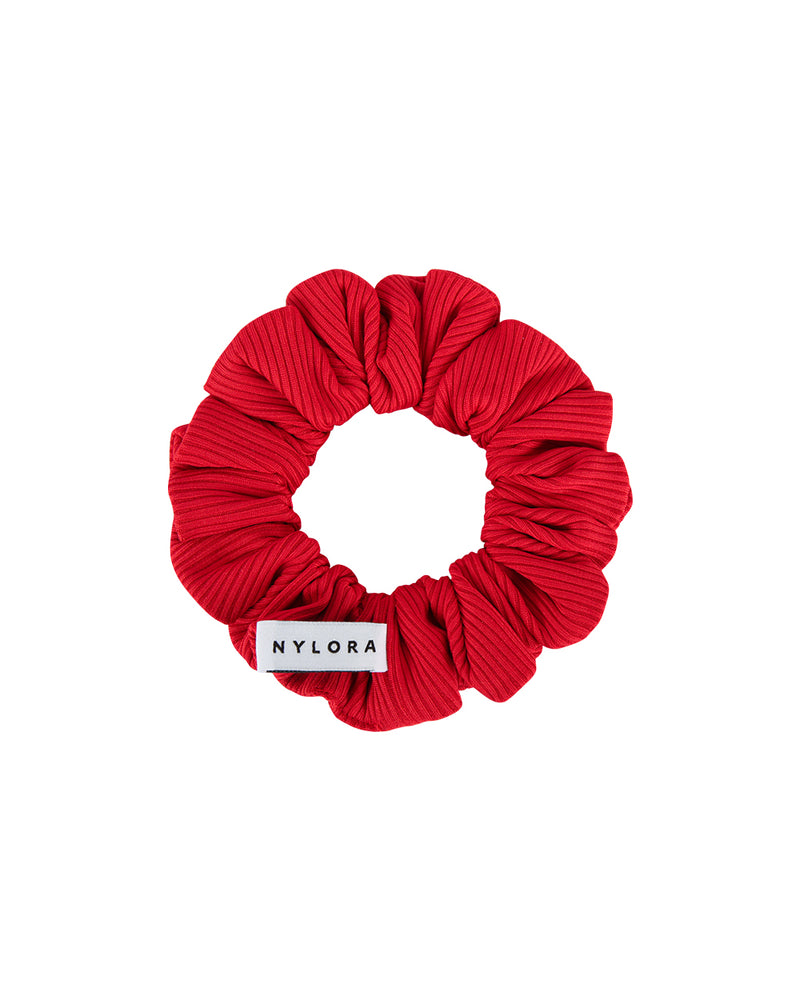 NYLORA SMALL SCRUNCHIE RED