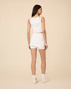 DELPHINE SKORT OFF WHITE