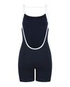 FRANCESCA JUMPSUIT NAVY & OFF WHITE COMBO