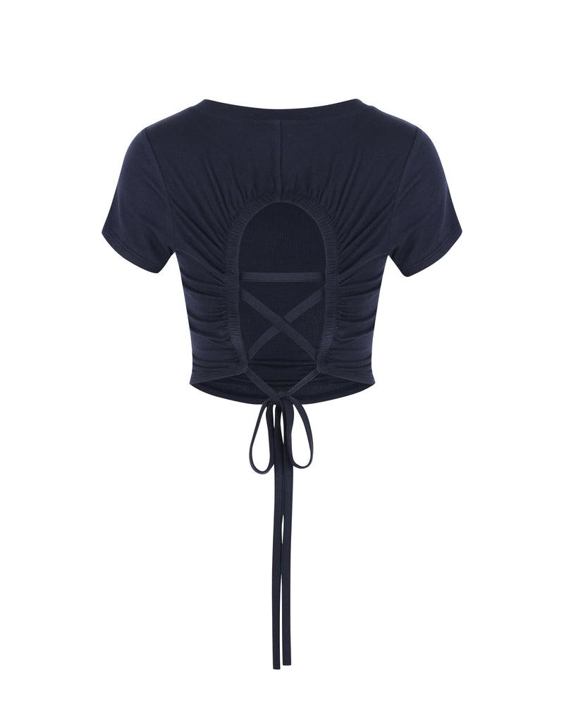 SELINA TOP NAVY