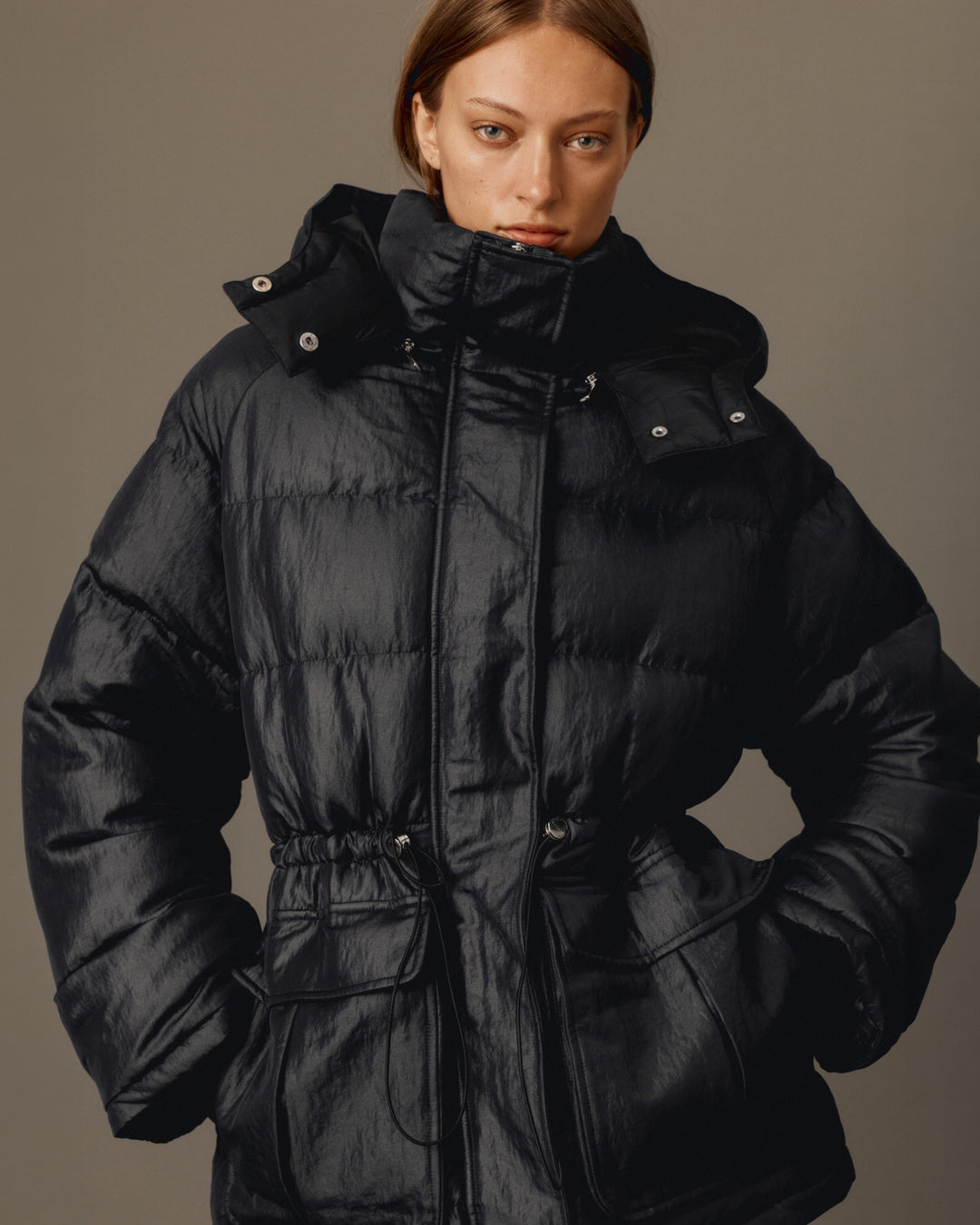 CRISSY PUFFER JACKET BLACK