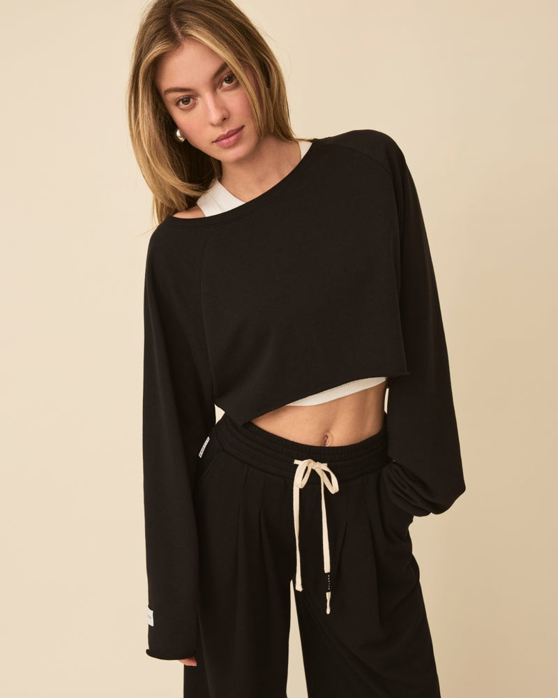 SIMONE TOP BLACK – NYLORA