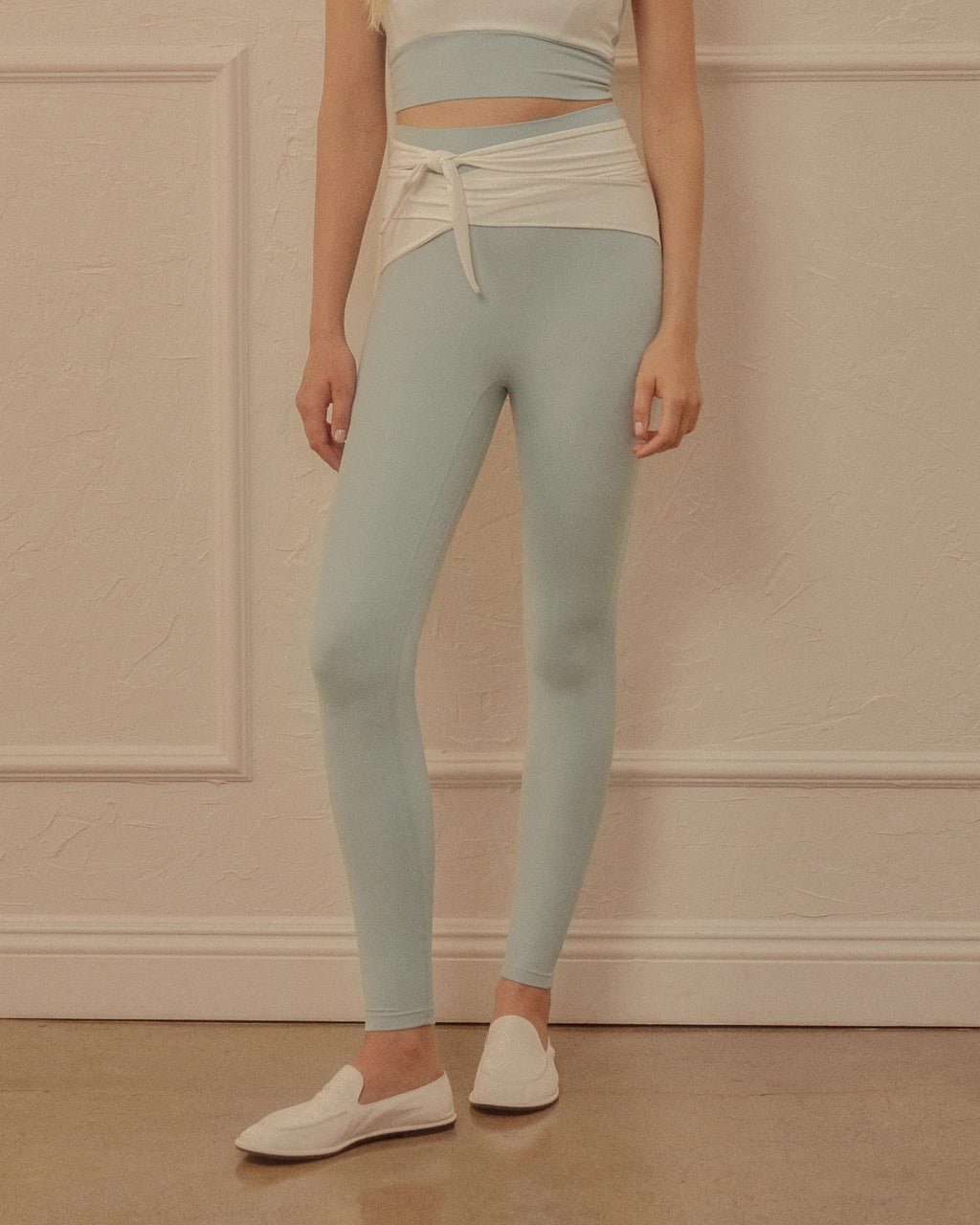 Pure Color Low Waist Yoga Wide-legs Long Pants（kz20170725011）