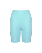 FARRAH BIKER SHORTS AQUA BLUE