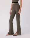 DAMIEN RIBBED PANTS ASH