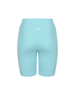 FARRAH BIKER SHORTS AQUA BLUE