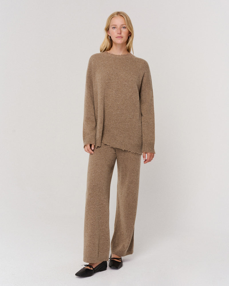 AMELIA SWEATER PANTS ASH