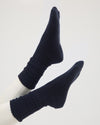 LOU SLOUCHY SOCKS NAVY