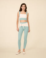 MARTA TOP OPAL BLUE & CREAM COMBO