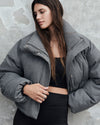 QUINN PUFFER GREY