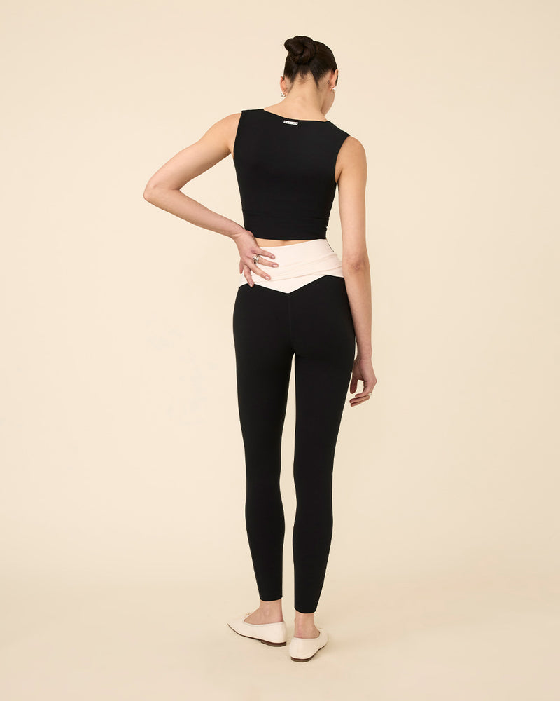 OSCAR LEGGINGS BLACK & CREAM COMBO