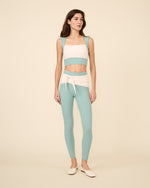 OSCAR LEGGINGS OPAL BLUE & CREAM COMBO