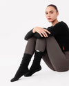 CHARLIE SOCKS SOLID BLACK