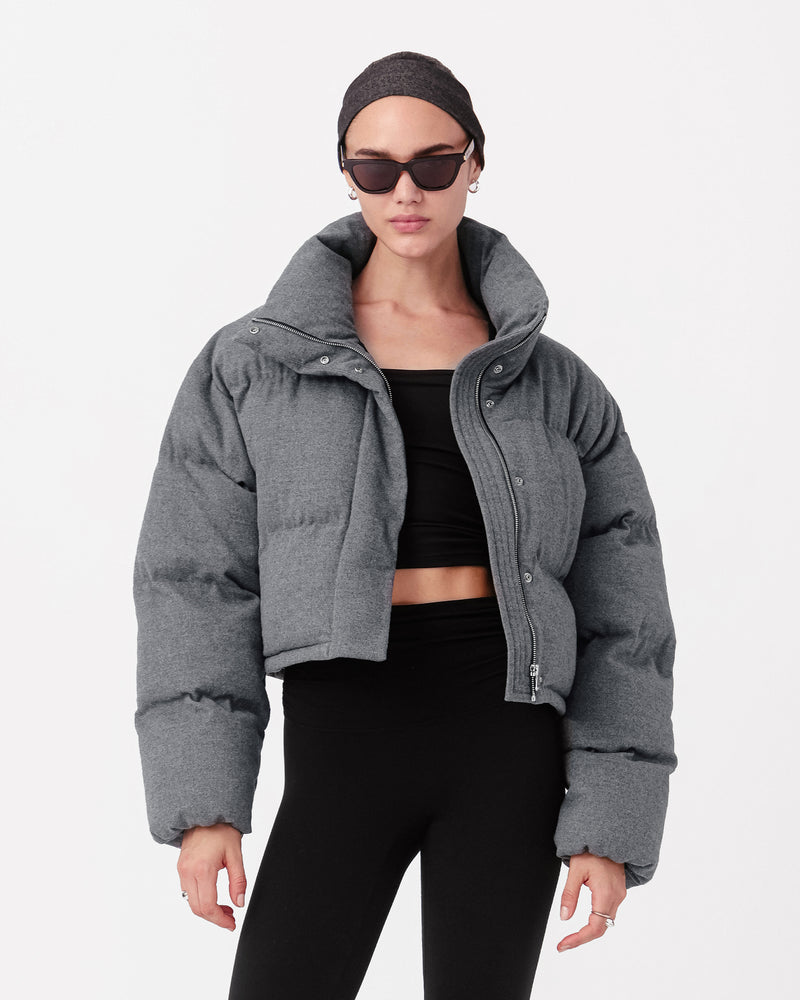 QUINN PUFFER GREY