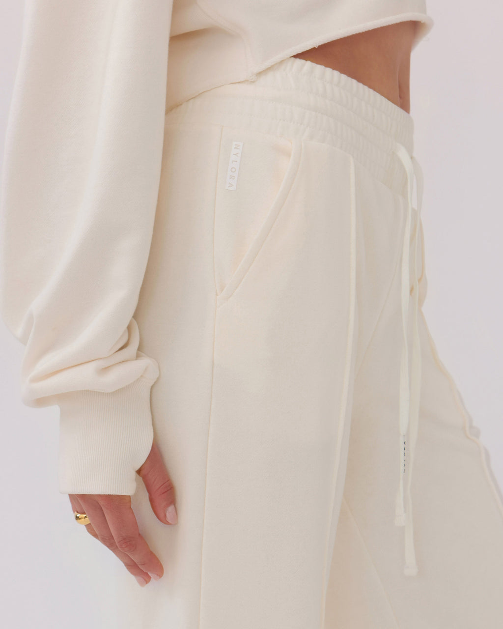 BEO PANTS WHISPER WHITE