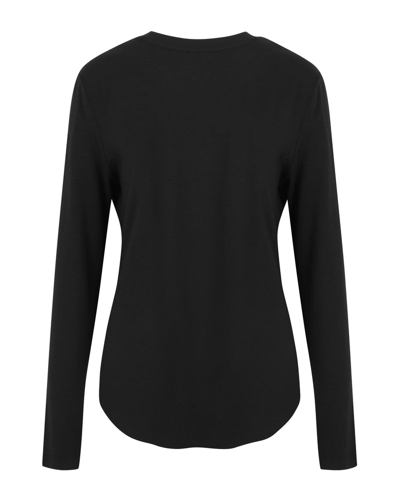 SKYLAR TOP BLACK