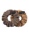 NYLORA SCRUNCHIE CLAY & IRIDESCENT OLIVE BROWN