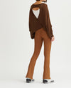 DAMIEN RIBBED PANTS WALNUT