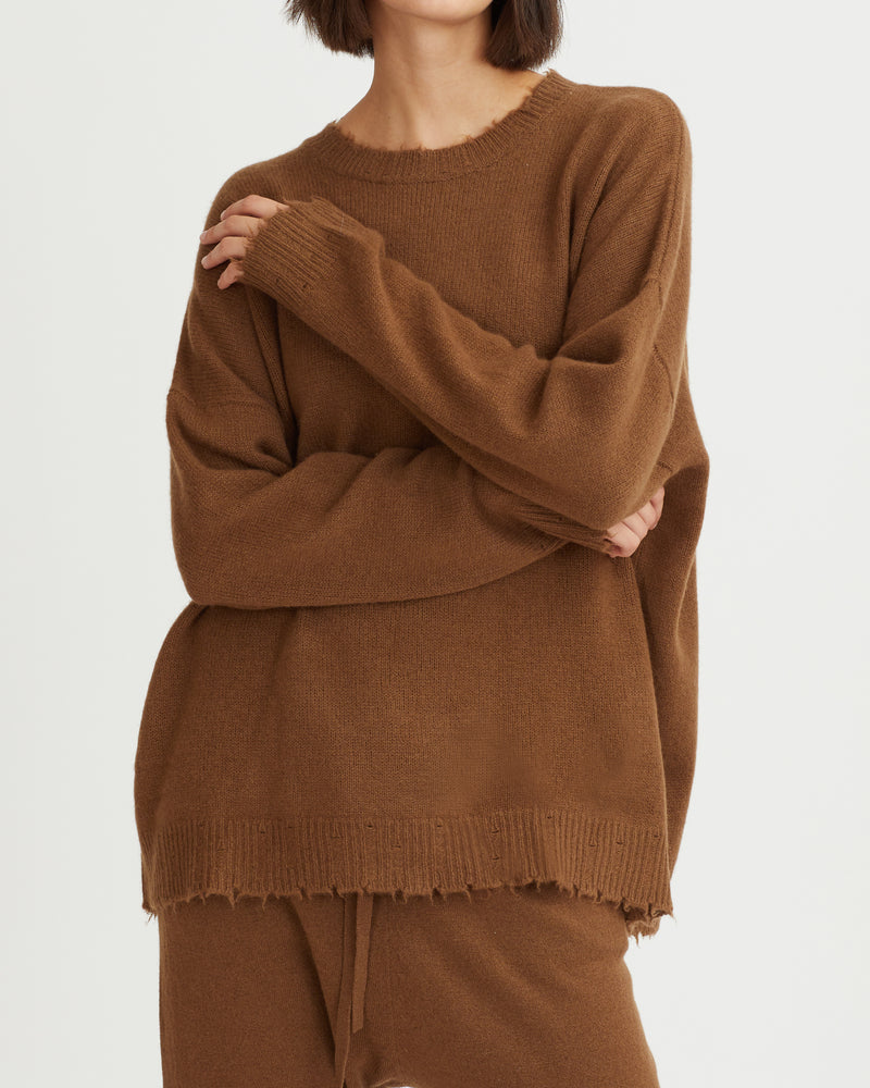 MILO SWEATER WALNUT
