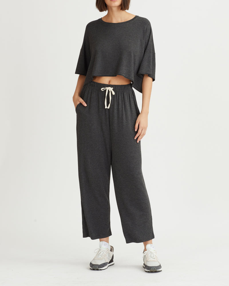 NINA TOP CHARCOAL