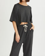 NINA TOP CHARCOAL