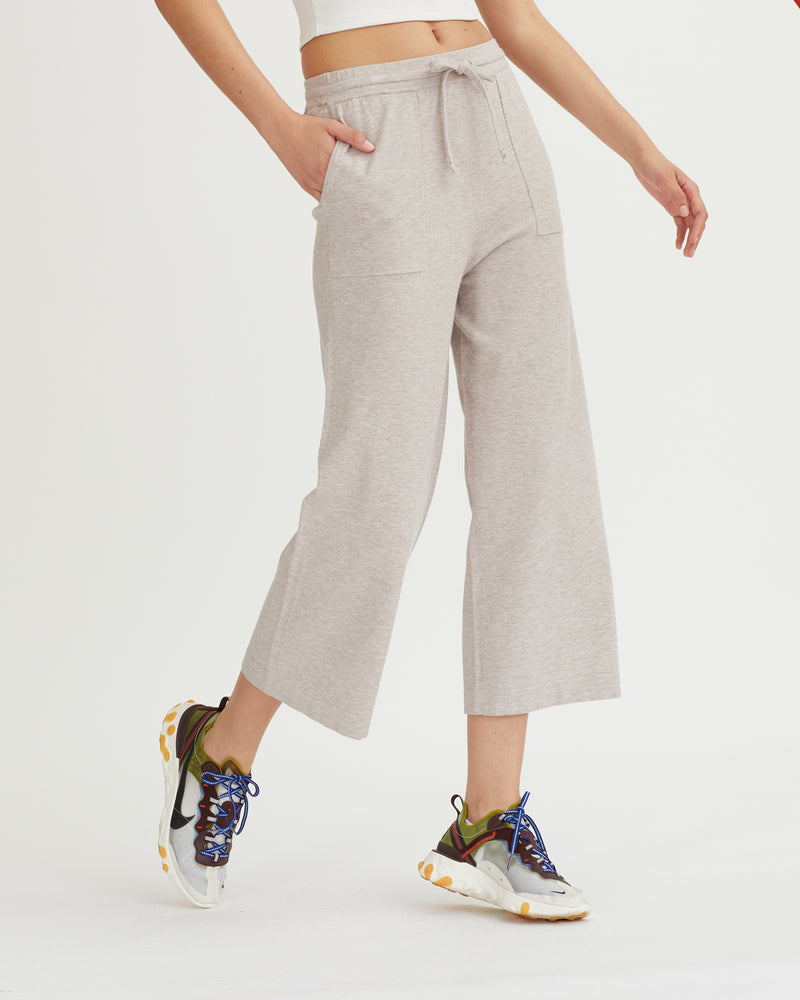 MOND PANTS HEATHER OAT